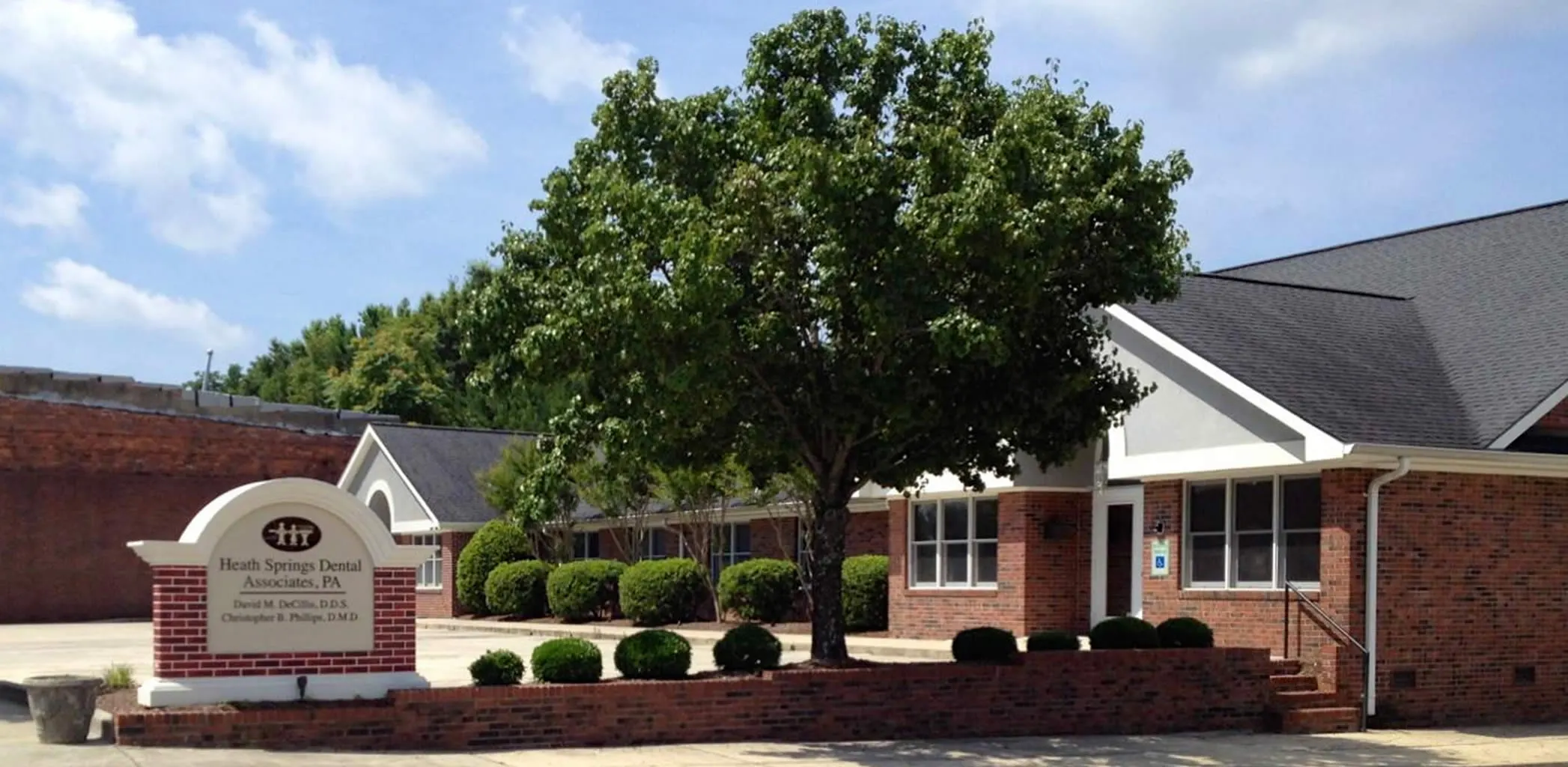 Heath Springs Dental Associates, P.A. office on N. Main Street